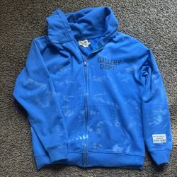Blue Gallery Dept Hoodie 150$ Size Medium 
