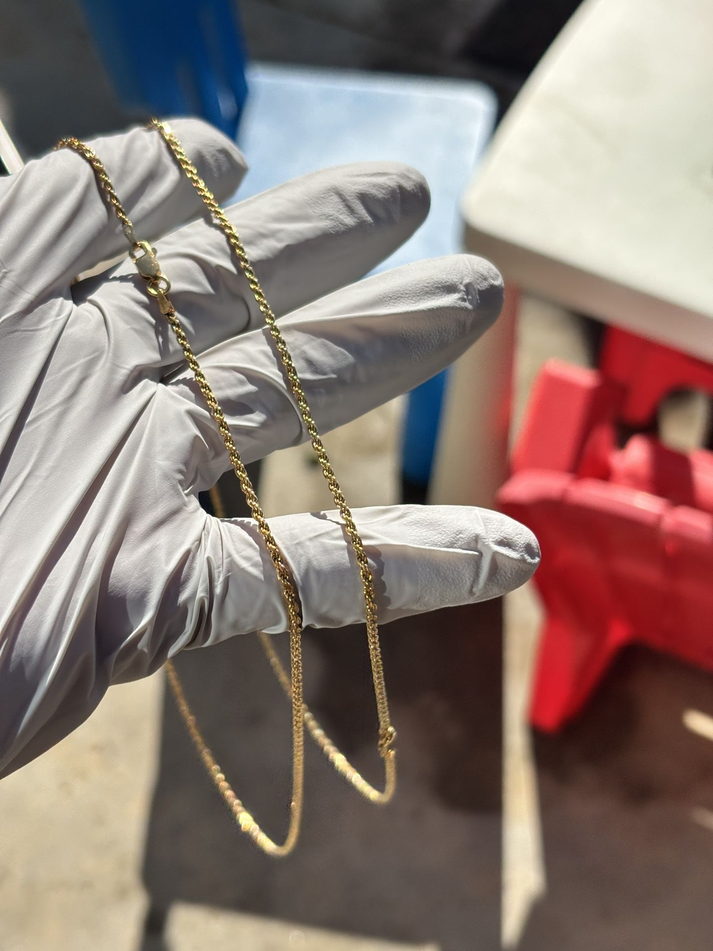 Rope Chains 2.5MM 18k Gold Plated