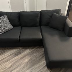 NEW Black Sofa