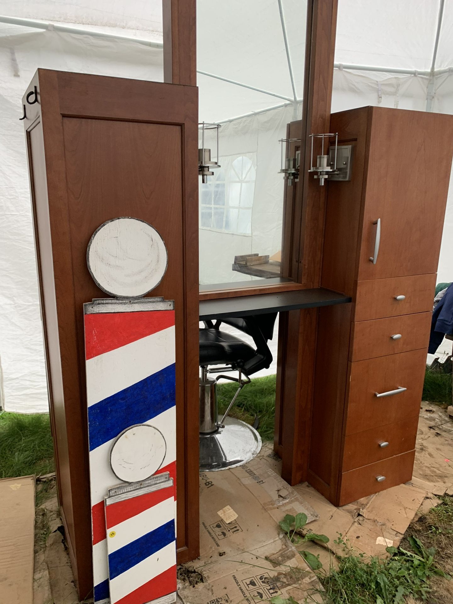 Double Sided Styling Station