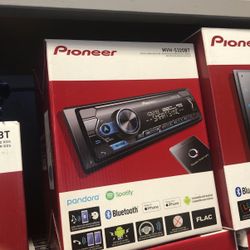 Pioneer Single Din Bluetooth Stereo On Sale Today For The Low!  