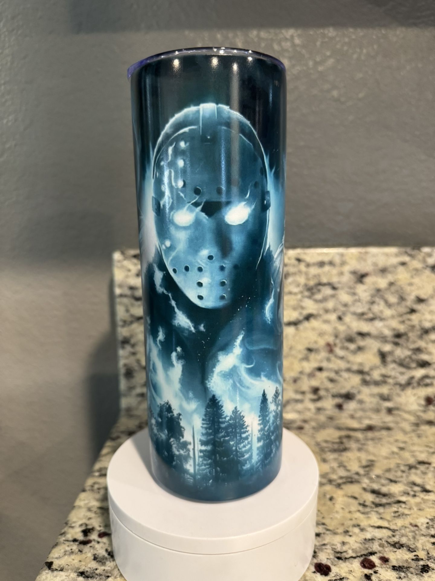 $25 Glow In The Dark Horror Character Tumbler 20 Oz