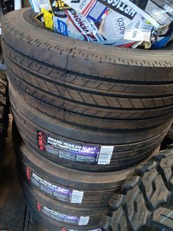 New set of tires 225 65 15 st 14 ply