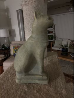 Vintage Egyptian Style Cat Figurine