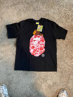 BAPE Milo on Big Ape Head T-Shirt Black