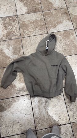 Grey essential hoodie