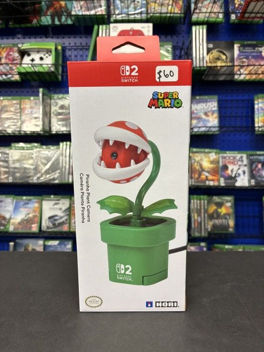 Piranha Plant Camera For Nintendo Switch 2