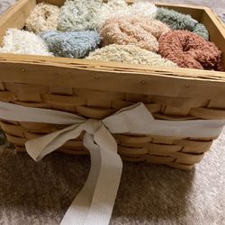 Towel Set with Basket