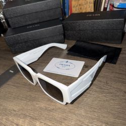 PRADA SHADES WHITE