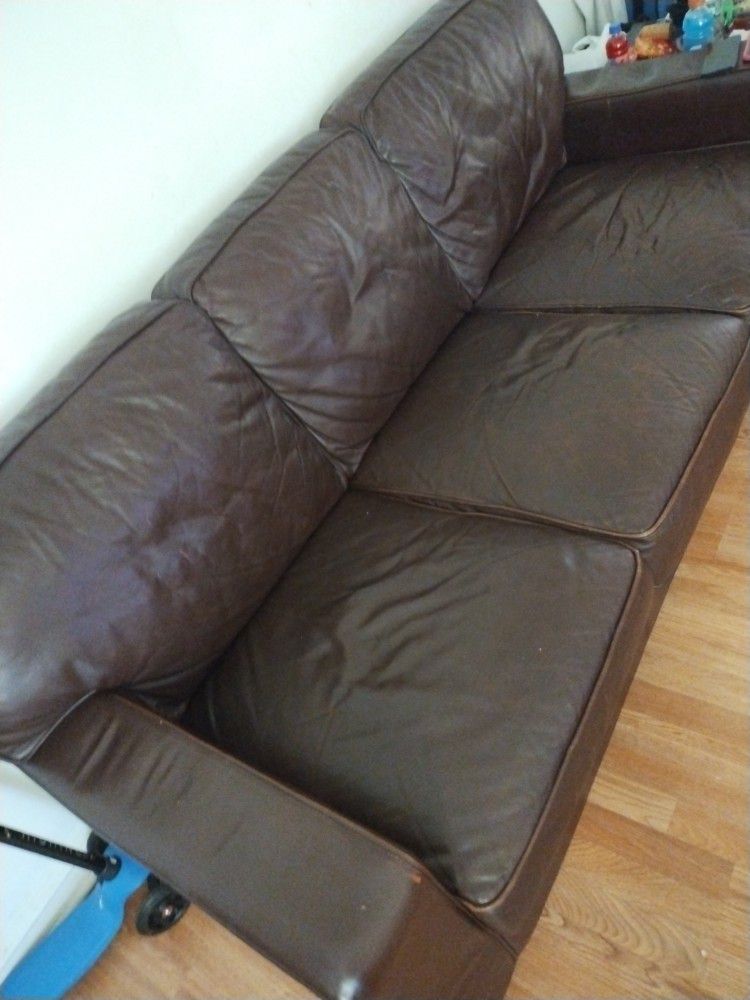 Real Leather Living Room Sofa,Chair,Ottman