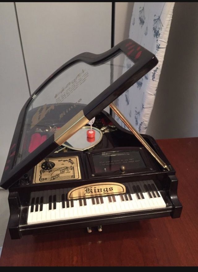 Piano Decorative Jewelry Box