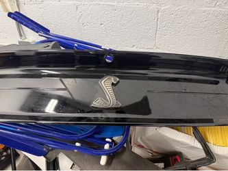 20-22 gt500 front bumper insert and rear deck lid trim with cobra