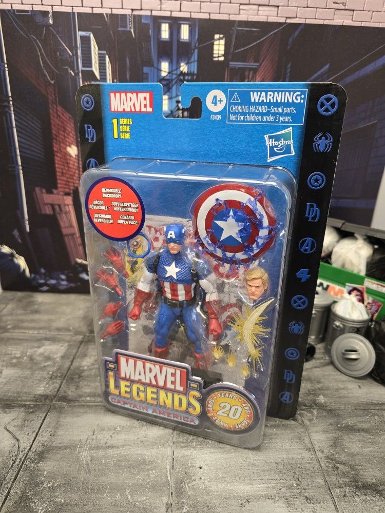 Marvel Legends  Captain America 20 Years Anniversary 