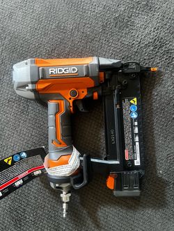 Ridgid Brad nailer and Finishing stapler
