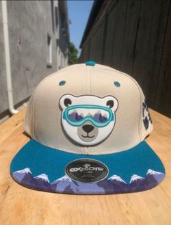 Polar Bear Hat  (Explore) (youth Size) Snap Back Endangered Species