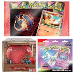 Pokemon & One Piece Factory Sealed Bundle/Lot! Ascended Heroes & Prismatic Tech Sticker Collections; OP Vol. 3 Dragon Fruit Collection! All Sealed! 