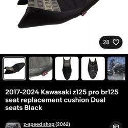 Kawasaki Z 125 PRO BRIDE Seat New