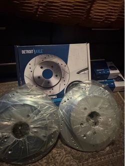 Q50 Brake Pads and Rear Rotors