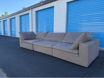 Dream Gray Cloud Sectional Couch 🚛🚛 Free Delivery 🚛🚛