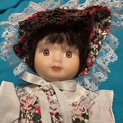 Vintage 1990’s Collectable Porcelain Doll
