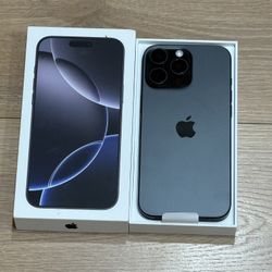 Iphone 16 Pro Max Factory Unlocked 256gb New In Open Box 