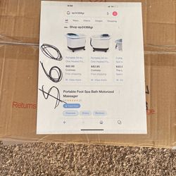 Portable Foot Spa Bath Motorized