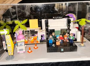 BTS Lego Set with clear case (Already built)