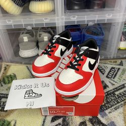 Nike Dunks Bulls Toddler 10c
