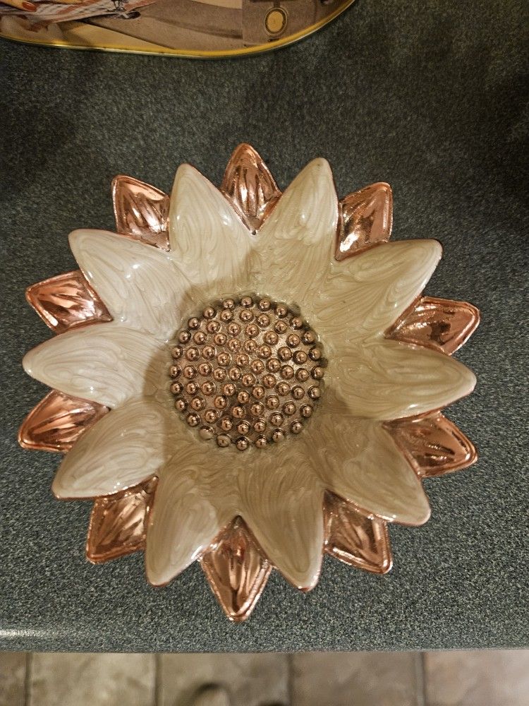 CYNTHIA ROWLEY ROSE GOLD TRINKET DISH
