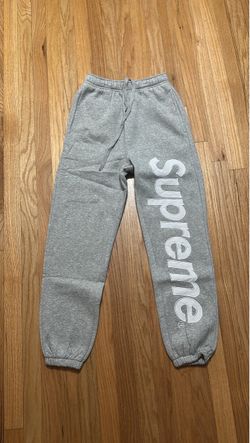 Grey supreme sweatpants