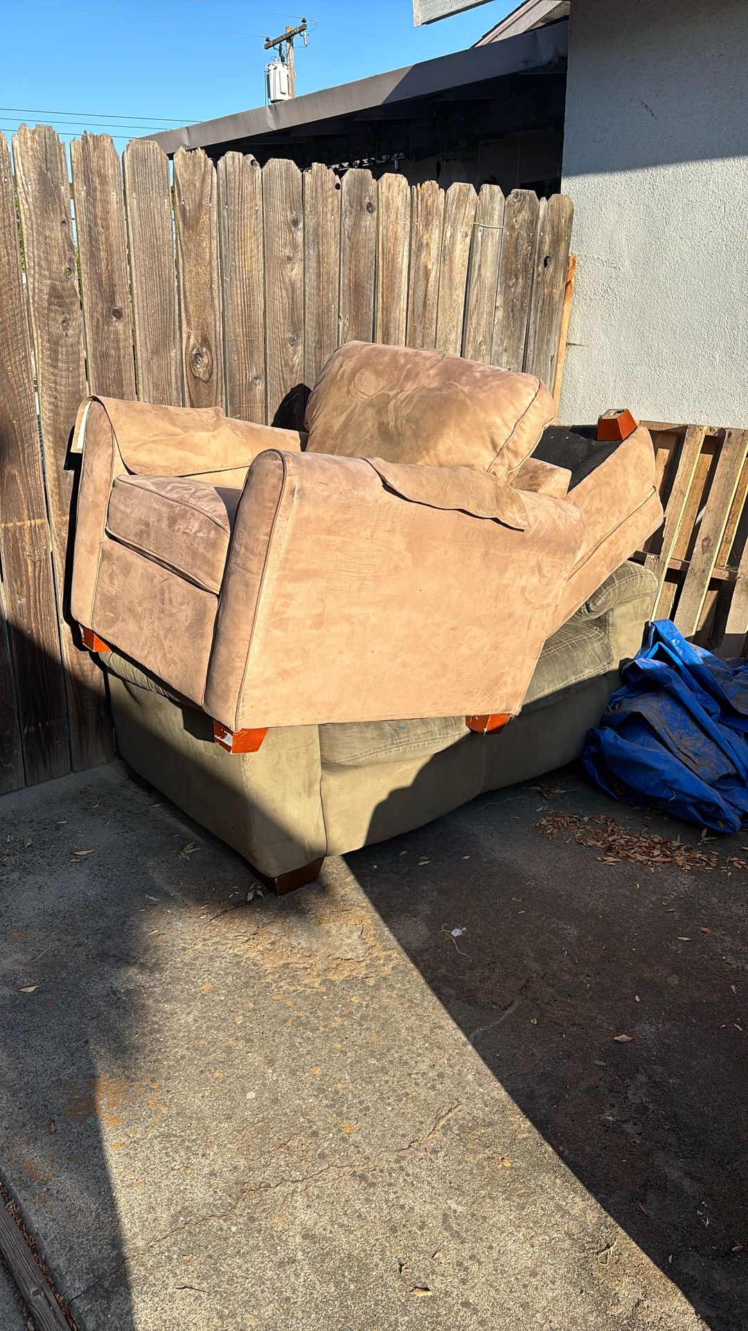 Free Couch, Love Seat, Ottoman