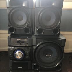 Sony 3 piece Speaker