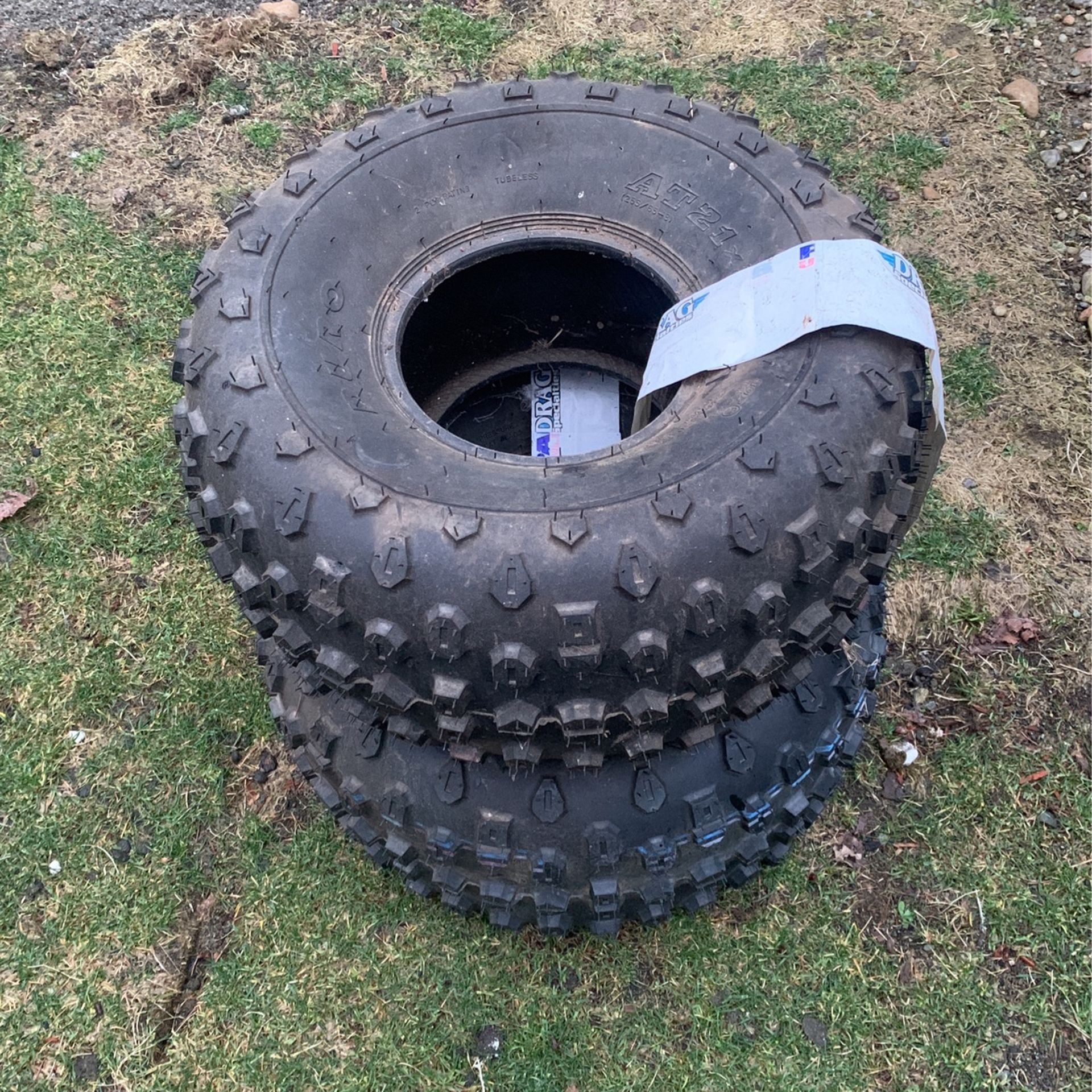 2 Duro Rear Atv Tires. for Sale in Edgewood, WA OfferUp