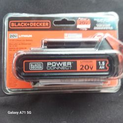 Black And Decker 20v  Battery