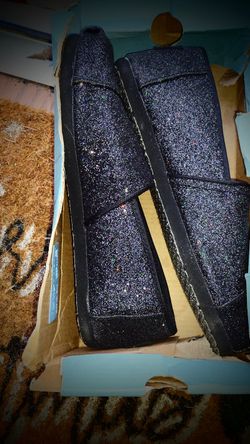 Tom Glitter Flats 