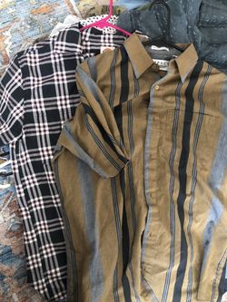 Mens Button Up Shirts 