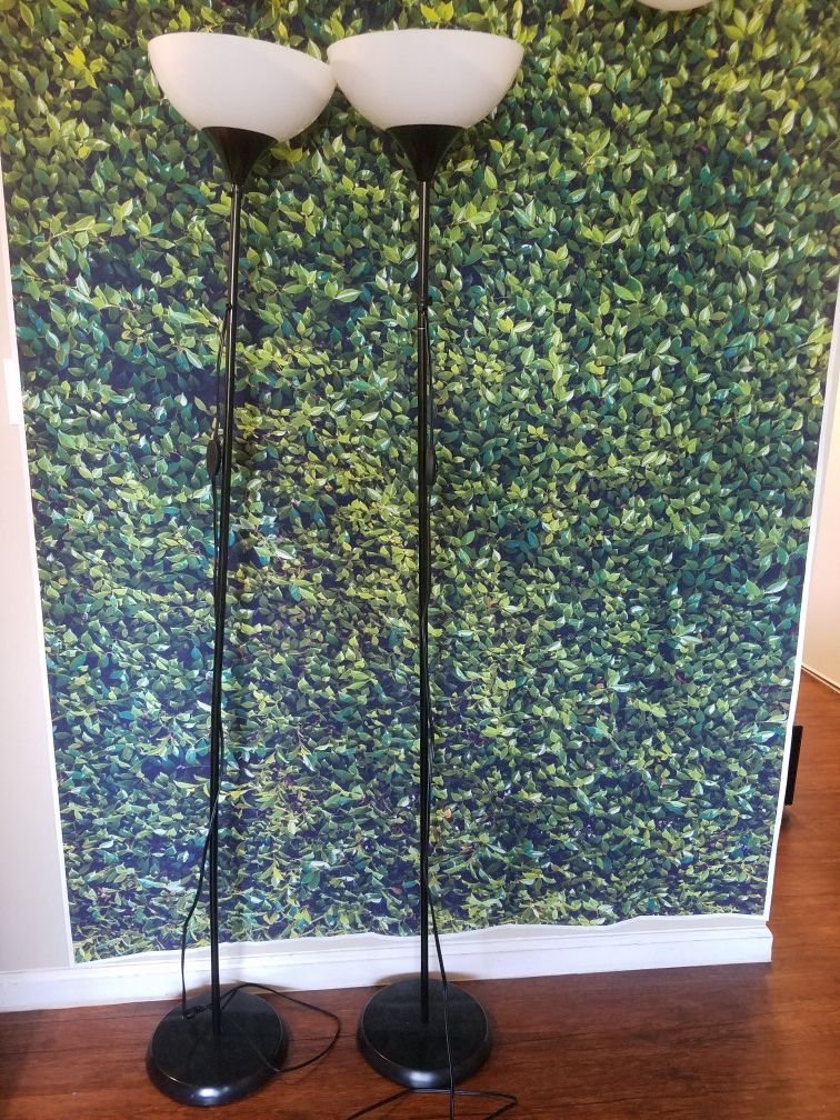 Floor lamp pair