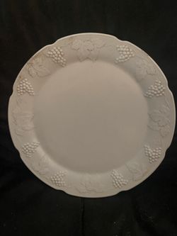 Milk Glass Platter