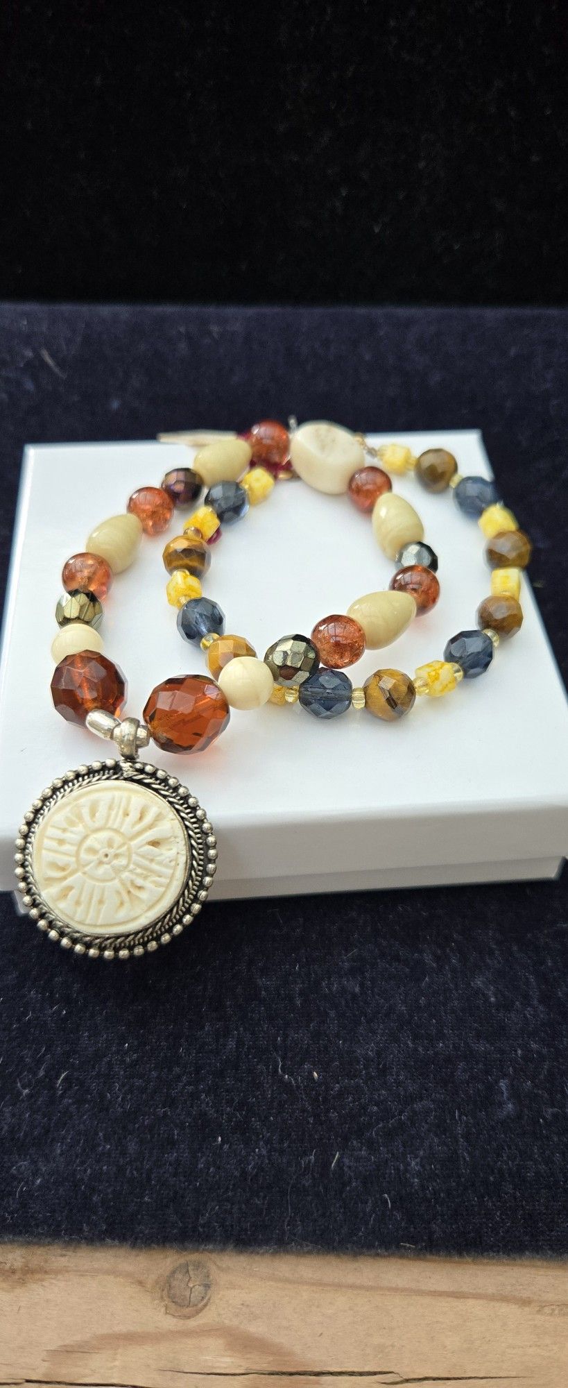 2 Beaded Bracelets