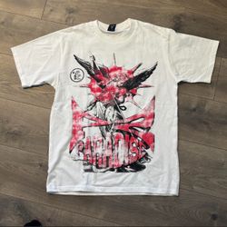 Hellstar ‘Bigger than Satan’ t-shirt (medium, white)