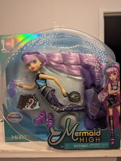 Mermaid High, Mari Deluxe Mermaid Doll & Accessories