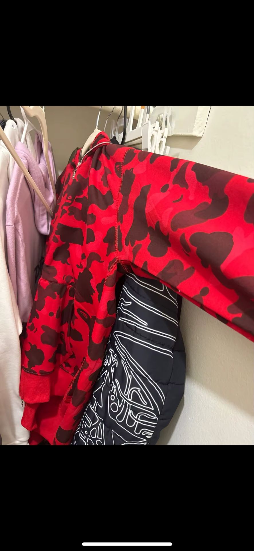 Red Bape Hoodie