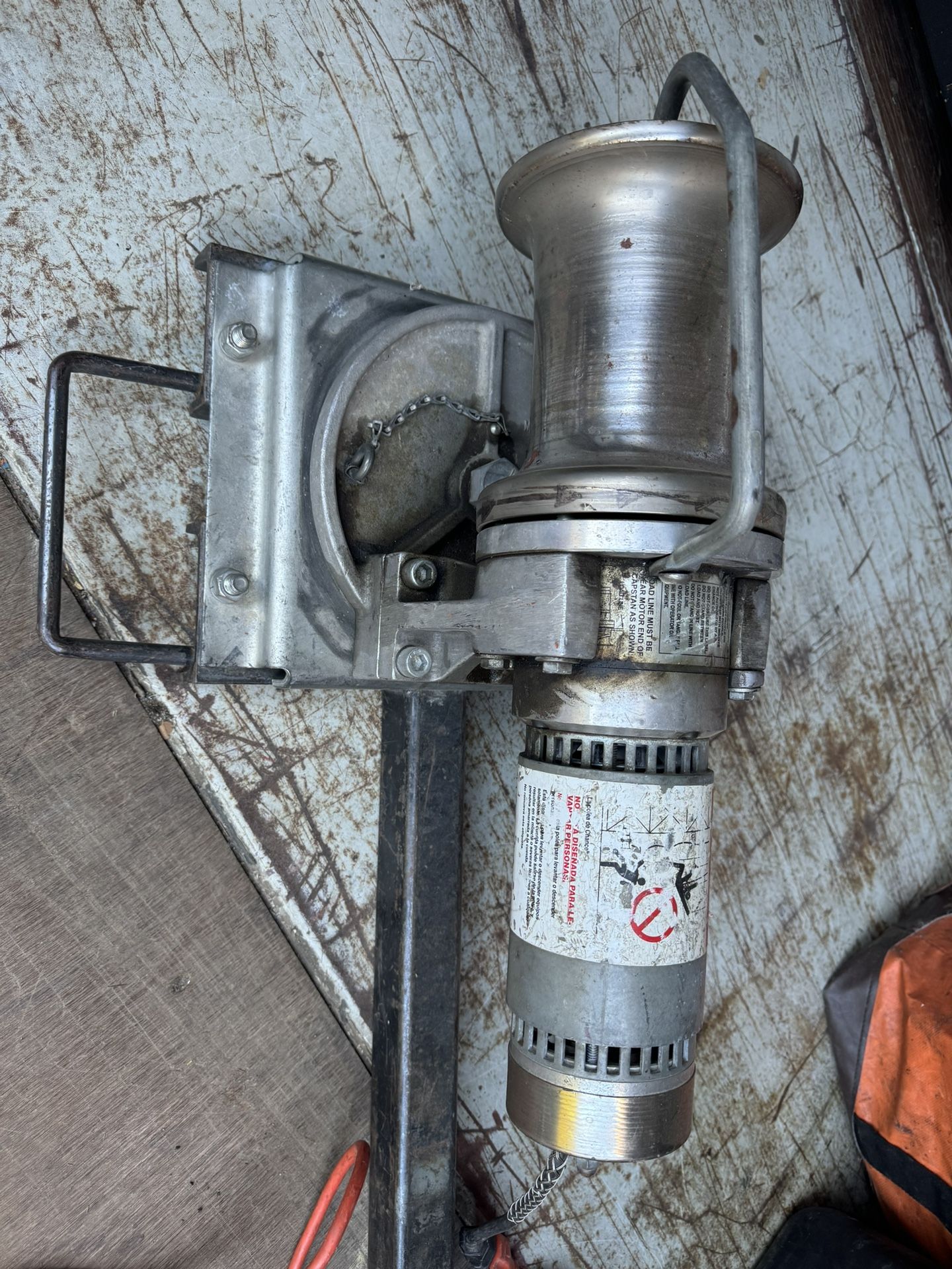 Chance Capstan Hoist With Pedal