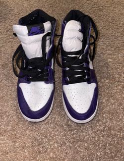 Men Size 6.5 - Jordan 1 Retro OG High Court Purple 2.0