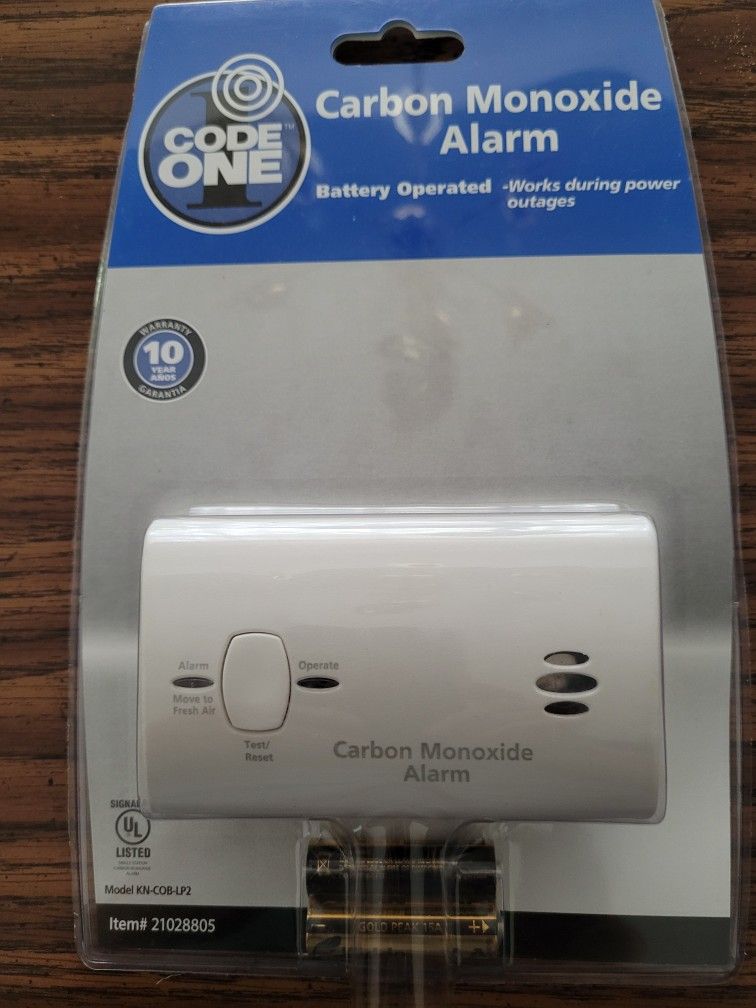 Carbone Monoxide Alarm New 8 PC $10 Each