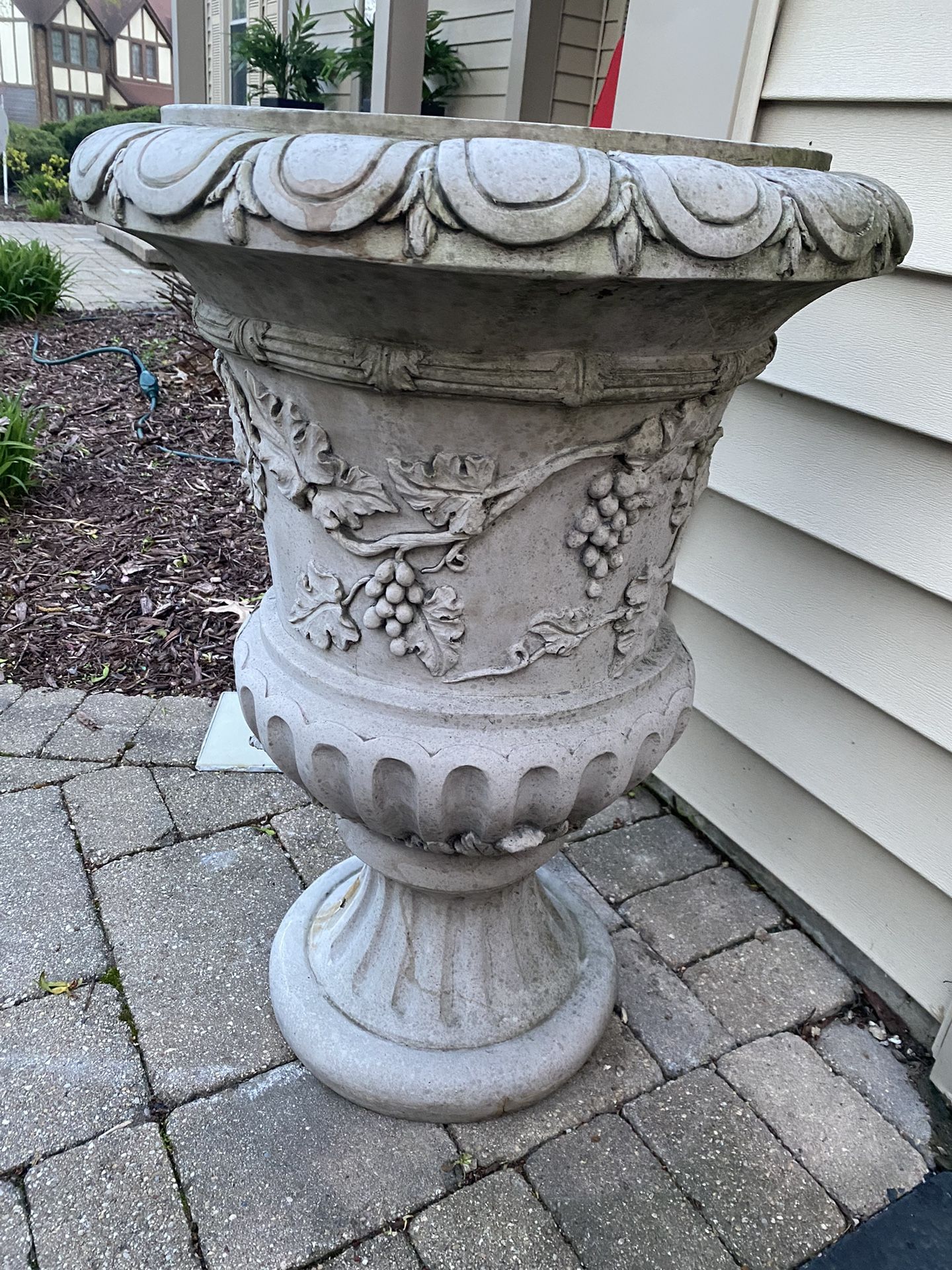 Flower Pot- With Heavy base (protects In Wind)