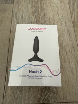 LOVENSE Hush 2 Bluetooth Remote-Controlled Toy