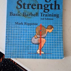 Basic Barbell Training Book