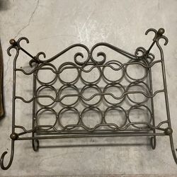 Porta Vinos Metal