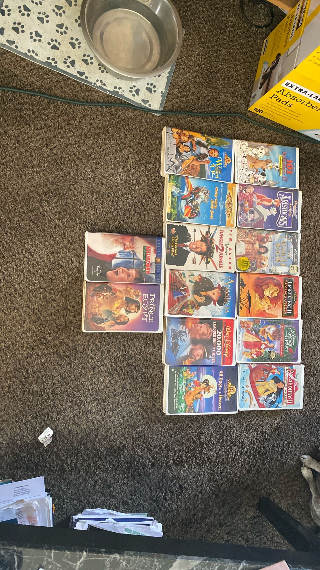 Multiple Disney And Children’s VHS Movies